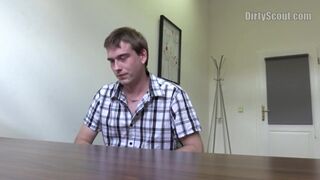 DIRTY SCOUT 148 - Young Hunk Agrees To Get His Ass Pounded For Some Extra Cash