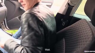 He Is Driving Around When He Sees A Good Looking Guy Walking Who Looks Like He Will Suck His Dick For Money - Hunter