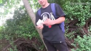 CZECH HUNTER 260 - Hunk Enjoys A Good Bareback Pounding Out In The Wild