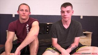 Gay Porn Scene With Bareback Creampie