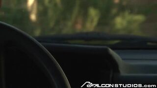 Hot Straight Hitchhiker Pounds Phillip Aubrey For Free Ride