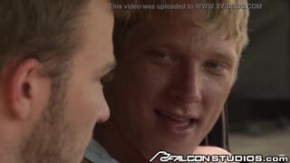 Hot Straight Hitchhiker Pounds Phillip Aubrey For Free Ride