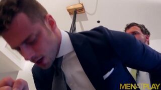 Men Men In Suits Damon Heart And Logan Moore Ass Breed