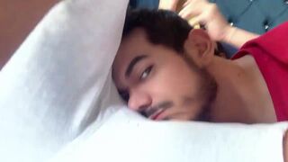 Be a member of my channel to watch the full scene of this hoy Hetero getting head