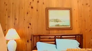 Pierced twink Riley Wiggins hot solo masturbation wanking