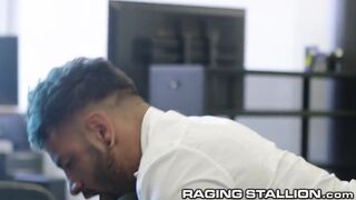 Ebony BBC Boss Fucks His Employee Hard In The Office