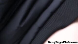 Outdoor euro bareback fucked before cumshot