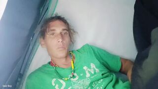 Handsome Young Man Opens His Ass