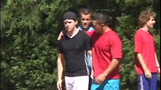 Junior Veroneze Who Was Judge on Football Match Proposed Couple of Players Suffered an Injury Special Treatment