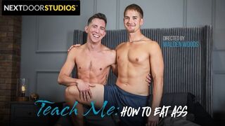Teach Me How To Eat Ass Roommate Gives Sex Lessons To Brandon Anderson