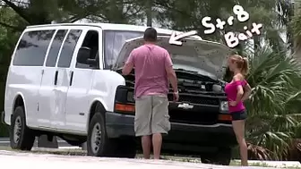 Bus - Jay Wayside Gets His Tight Ass Fucked By Str8 Bait Peyton South