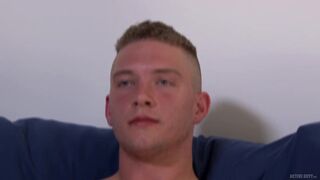 Straight Army Teen Boy Rick Sanchez Jerks Dick