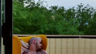 Hot Tattooed Jock Ari Nucci Masturbates Solo