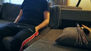 Amateurboy Gets His First Spanking