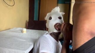 Fucking on a Table with the Biggest Dick Friend