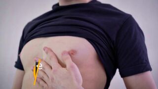 Young Guy Stripping Down And Stretching His Hot Boy Ass