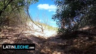 After Fucking His Gay Friend, Straight Dude Plows a Black Stud at the Beach