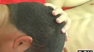 Phillip Ashton and Marco South anal breed before jizzing