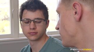 Straight Friends Share The Same Bed And Seduce Each Other