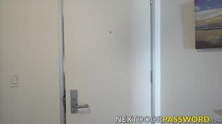 Hung jocks engage in cock sucking and barebacking threesome