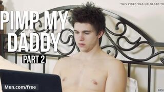 Hunks Jeremy Dean having a rough anal sex on bed - Men