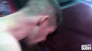 Real Dude - Thyle Knoxx And Alex Fortin Have Some Steaming Hot Sex In A Motorcycle Garage
