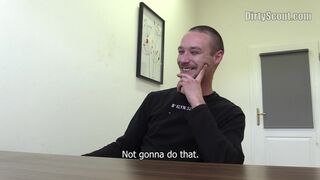 DIRTY SCOUT 167 - Tattooed Bad Boy Ain't Too Shy When It Comes To Riding Dick