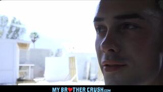 Blonde Twink Stepbrother Fucked By Black Cock While Cruising