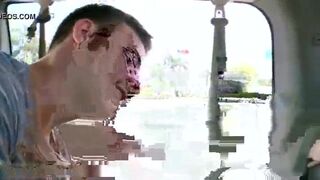 Roxy red gay porn video Fucking Never Stops On The Bait Bus!