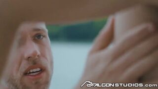 HotTwink - Gay Threesome With Handsome Hunk Fucking Jocks - Alex Mecum , Thyle Knoxx