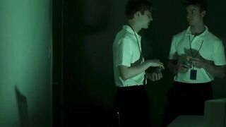 Sexerance Part 2 (Severance Gay Porn Parody - Horny Little Twink Tries Cock - Trailer)