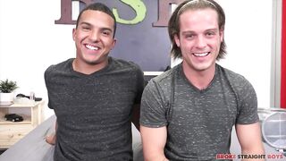 He Grabs His Feet While He Gets Plowed