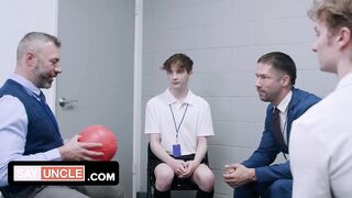 Gay Porn Parody-Severance - Sexerance Part 3 - Fantasy Fulfilled - Twink’s First Dick - Free Full SFW