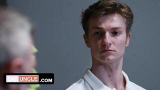 Gay Porn Parody-Severance - Sexerance Part 4 -Bubble Butt Twink Takes First Dick for (Free SFW)