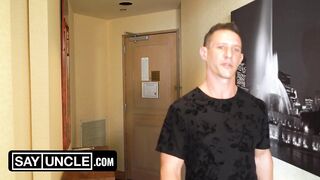 Stepson Is At That Age In Which He Is Constantly Horny And Can’t Stop Touching His Cock