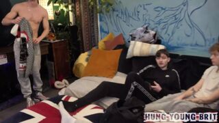 They take turns fucking each other raw