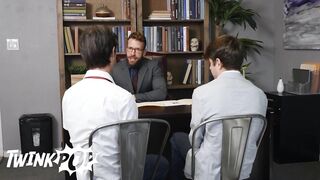 Hot - Dean Morgxn Thicke Masturbates To Joey Mills Sucking Luke Connors' Big Cock