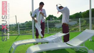 SNEAK PEEK EPISODE S02X06 ::DANNY AND NATHAN'S POOL SCENE