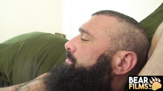 BEARFILMS Alex Tikas And Julian Torres Wild Threesome Sex