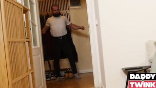 DADDYONTWINK Liam Rose Hops On John Barbers Huge Dick