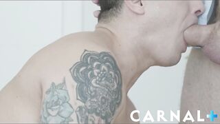 Staghomme - Sexy Mafia Bastian Karim deepthroats horny beefy DILF