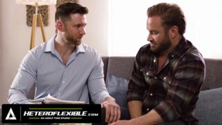 DisruptiveFilms - Therapist Caden Jackson Lures Conflicted Straight Bruce Jones Craving Anal - PART 1