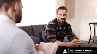 DisruptiveFilms - Therapist Caden Jackson Lures Conflicted Straight Bruce Jones Craving Anal - PART 1