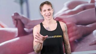 DisruptiveFilms Twink Rails Muscly BBC At Gym - Theo Brady, Tony Genius