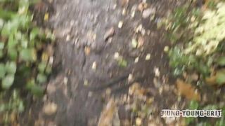 Drenched cum hole after Russan boy fucked n loaded in gay cruising area