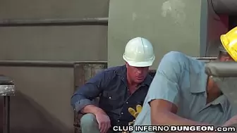 Young Black Worker Fisted By Boss