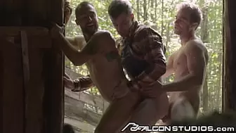 Gabriel Clark, Jeremy London & Thyle Knoxx Hot Threesome