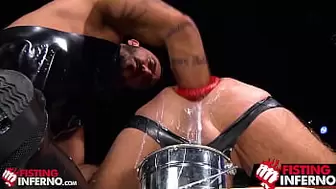 Gay Daddy And Dom Get A Fist Each In Their Ass