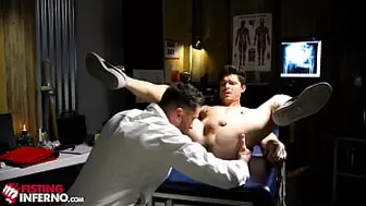 Dominant Doctor Teaches Patient How To Be A Good Sub