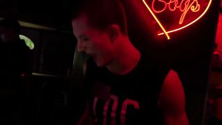 A stranger fucked a club bartender whore for a couple of Falcon Al Oliver Strelly bills - 71